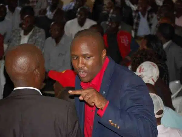 Nandi Hills MP Alfred Keter during Jubilee Party's Nandi county electipons in Kapseret, December 13, 2016. /STANLEY MAGUT