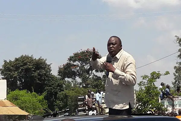 President Kenyatta addresses residents of