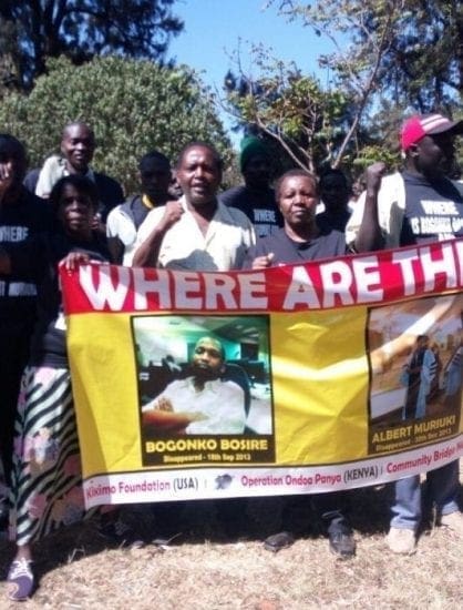 Schedule For Diaspora Isaac Kinity's Peaceful Protest In Kenya