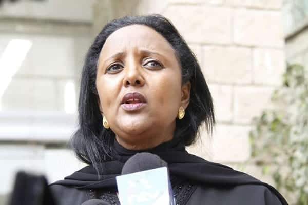 Kenya's Foreign Affairs cabinet secretary Amina Mohamed who wants to be the African Union Commission's chairperson. PHOTO | JEFF ANGOTE | NATION MEDIA GROUP