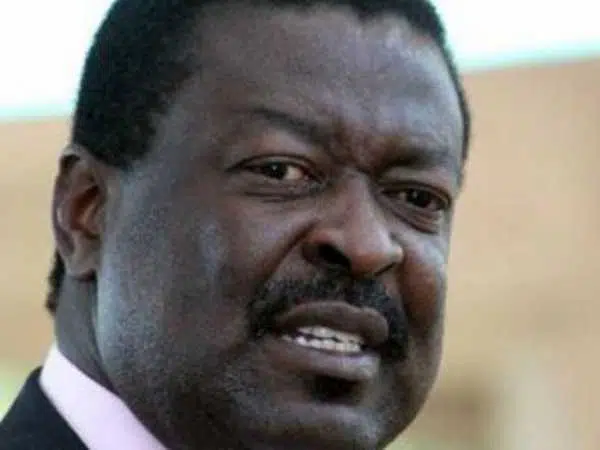 ANC party leader Musalia Mudavadi. Some Bomet residents backed the idea of him being named NASA presidential flag bearer./FILE