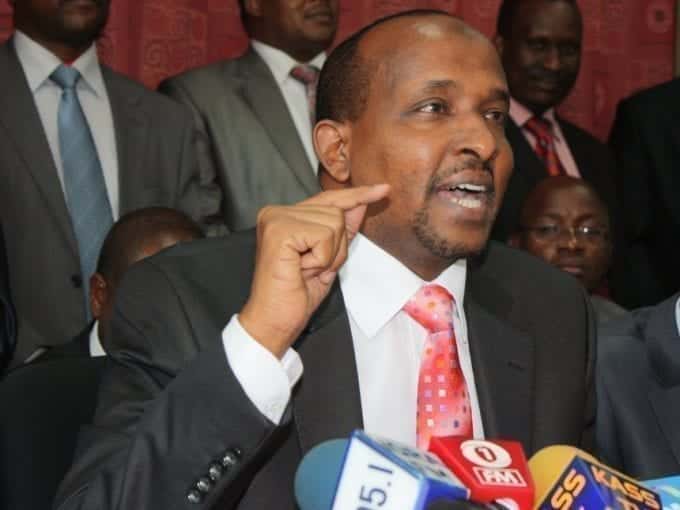 Majority leader Aden Duale