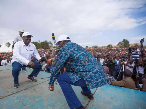 Raila is kingmaker, will never be king, Amani official says