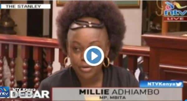 VIDEO: Millie Odhiambo Explains Why She Missed President's Address