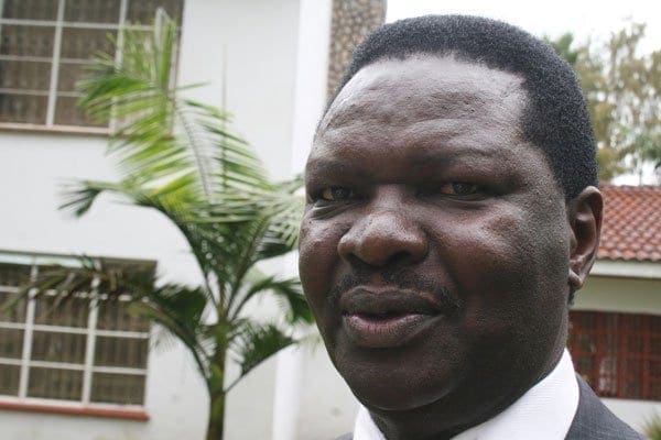 Cord Minority Leader Francis Nyenze. An attempt to reorganise the committees in the National Assembly was scuttled Tuesday evening after the Cord coalition protested saying the lists had been changed at the last minute to its disadvantage October 1, 2013. FILE