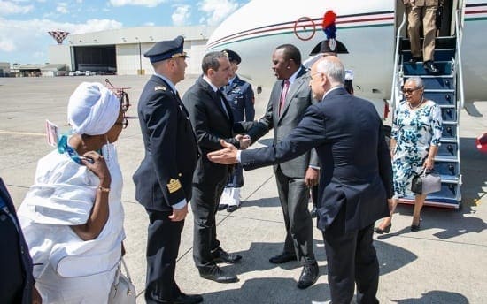 Uhuru arrives in Italy, to deliver landmark speech at G7 Summit