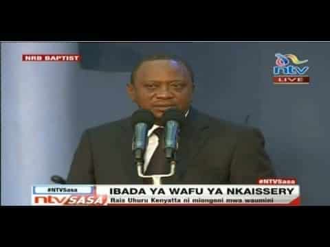 Image result for President Uhuru Kenyatta's eulogy to the late CS Joseph Nkaisserry