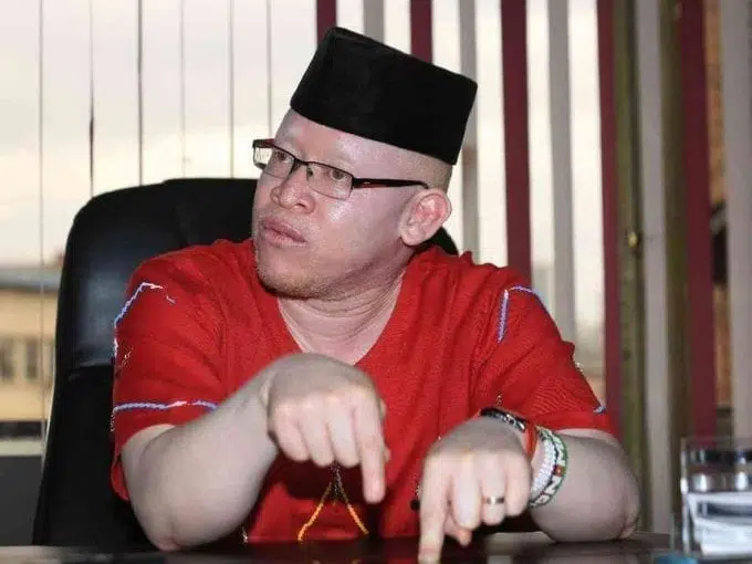From ghost to rising star: Meet Isaac Mwaura, Kenya's first albino Senator