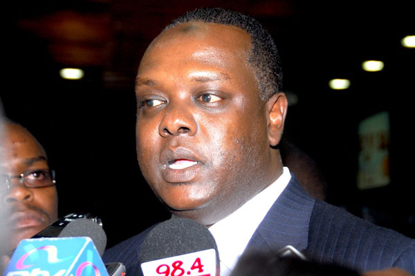 PHOTO | FILE Cabinet Secretary for Sports, Arts & Culture Dr. Hassan Wario during a past press briefing.