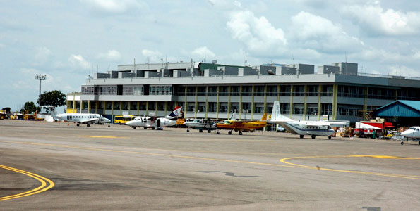 The Entebbe International Airport. Players in Uganda’s aviation sector are upbeat about prospects for the financing of a planned revamp and expansion of the airport.  Photo/Morgan Mbabazi