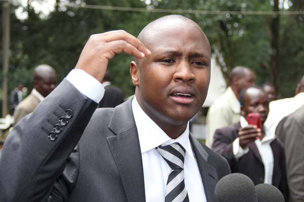 Nandi Hills MP Alfred Keter. He claimed on Wednesday that President Kenyatta’s visit to the Rift Valley achieved nothing. PHOTO/FILE