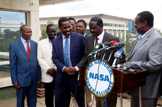 Image result for Raila reveals why former Meru Governor Peter Munya ditched NASA for Jubilee