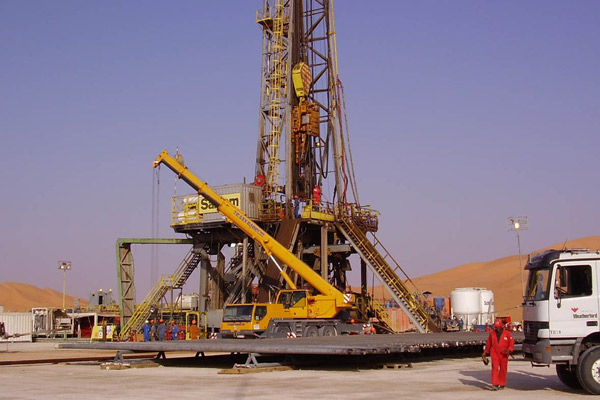 Oil drilling in northern Kenya. British Oil explorer Tullow has announced a fifth oil discovery in Kenya raising the country’s prospects of becoming an oil producer. PHOTO/FILE.
