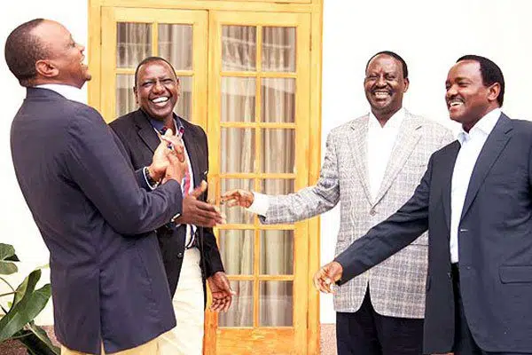 Exposed: Uhuru Kenyatta-Raila Odinga deal at Wanjigi home