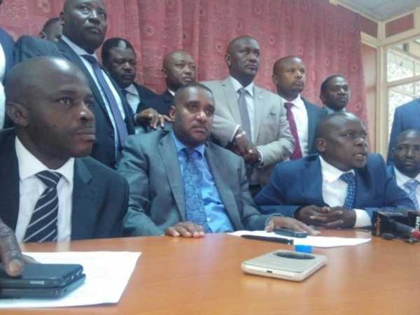 Photos: We are for peace - Coast MPs assure Uhuru