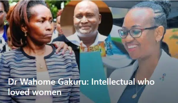Three hot women who loved Dr Wahome Gakuru