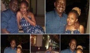 Lady posing with Raila in Zanzibar responds to Kenyans who insulted her