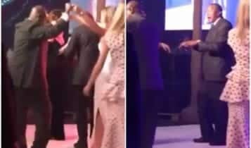 Watch Uhuru and Museveni show their dancing skills