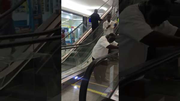 VIDEOS: Drama/Accidents as Kericho residents welcome first ever escalator