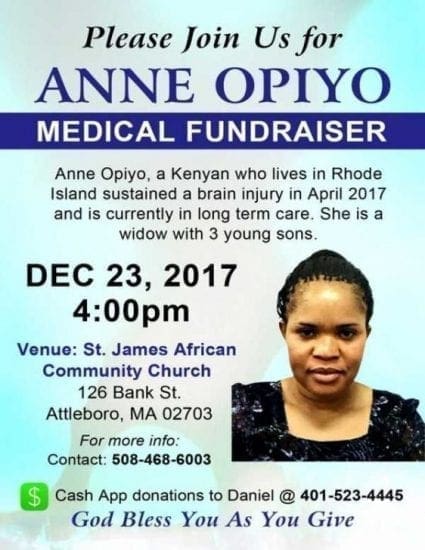 Financial Appeal: Help Anne Opiyo to undergo brain emergent surgery
