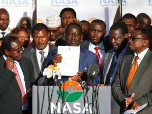 Ida, NASA chiefs made Raila Odinga retreat