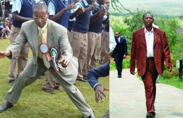 Mutula displays ‘ideal’ skirt length two inches below the knee