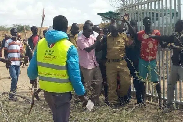 Protesters break into Turkana oil site