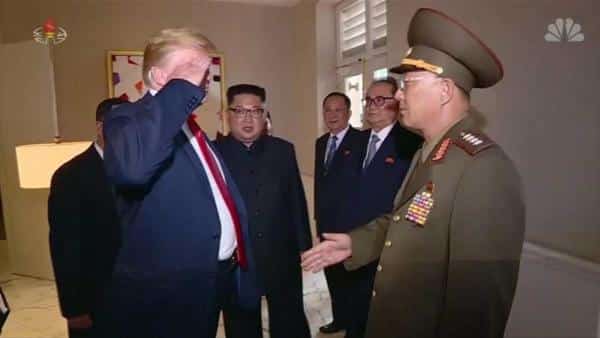 Donald Trump salute to N Korean general sparks controversy