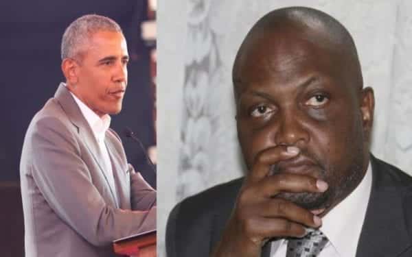 ‘Nani alituroga!’ – Moses Kuria laments after Obama visit