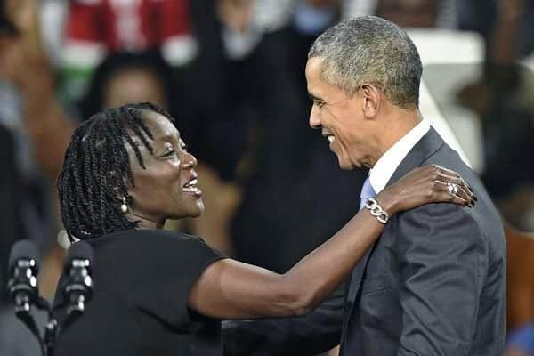 Kogelo explodes with joy as Obama returns to father’s village