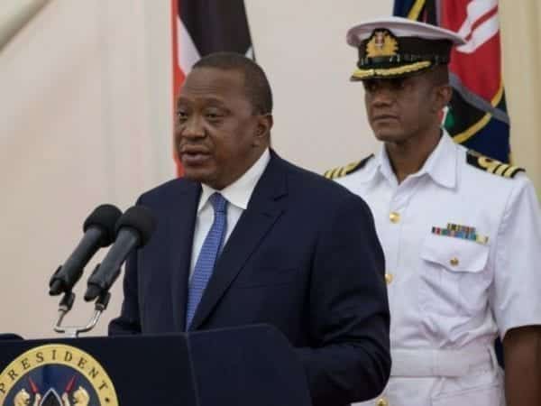 Uhuru Makes History As He Gets New Aide-de-Camp From The Navy