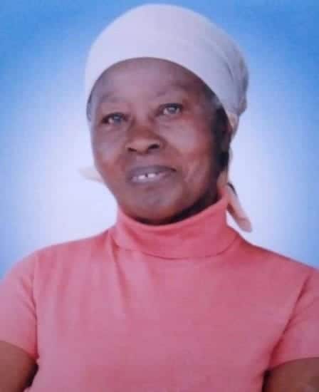 Death Announcement For Virginia Wanjiru, mother of Joyce Thendeu of California