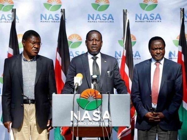 Give up committee seats and leave Nasa officially, Raila's party tells Weta