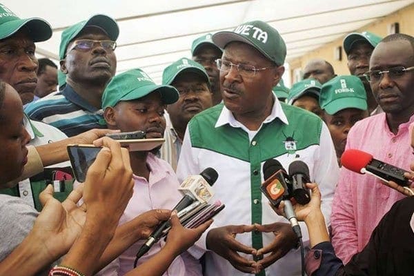 Forget presidency after being 'beaten' by wife, Bifwoli tells Wetang'ula
