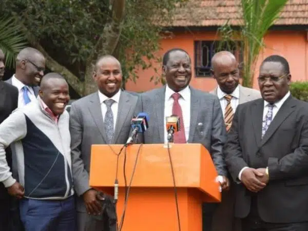 I have no hand in Uhuru's Cabinet formation, Raila says