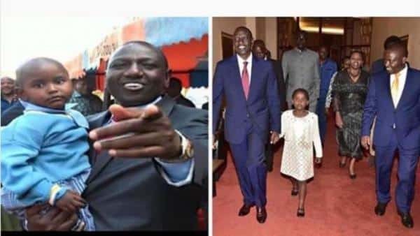 Ruto took the girl he adopted to State House Uganda