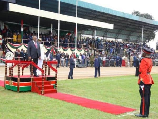 VIDEO: Drama As MCAs Slap One Another at Madaraka Day Celebrations