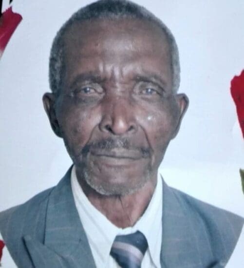 Death Announcement for Simon Muchiri-Father of Mrs Mukundi