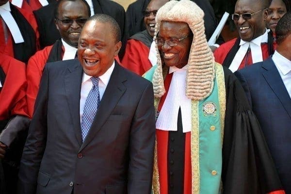 President Uhuru Kenyatta To Meet With CJ David Maraga
