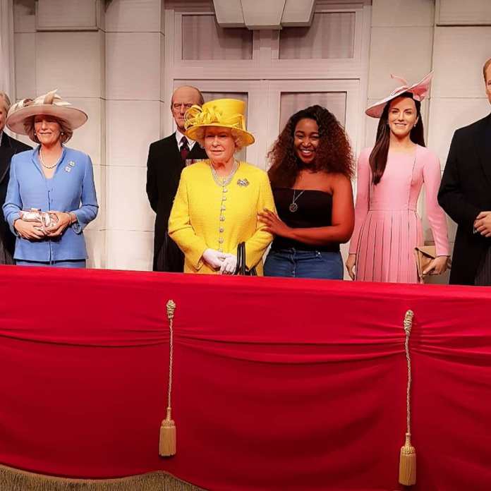 Betty Kyallo Poses With The Royal Family In London