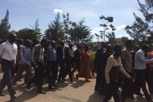 VIDEO: MPs walk out of event chaired by President Kenyatta in Bomet
