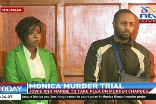 BEING TRACKED: Movements of Jowie in the murder of Monica Kimani