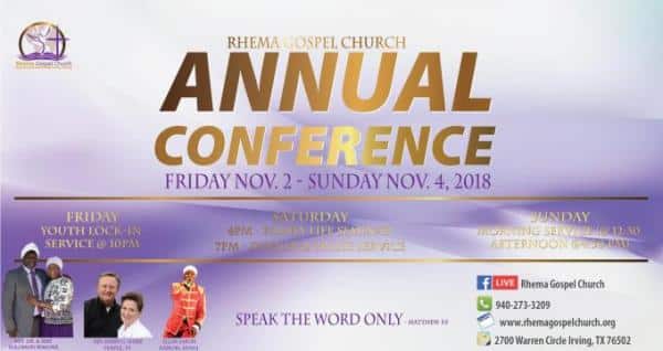 Rhema Annual Conference-Lets Talk Mental Health crises in our community
