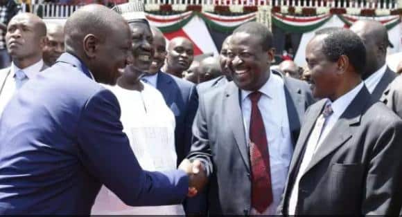 VIDEO: Frenemies Raila, Ruto trade cheerful 'Canaan' banter