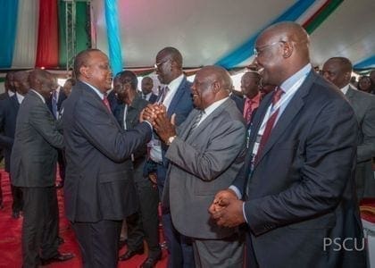 Uhuru's phone call that disrupted Mt. Kenya MPs meeting