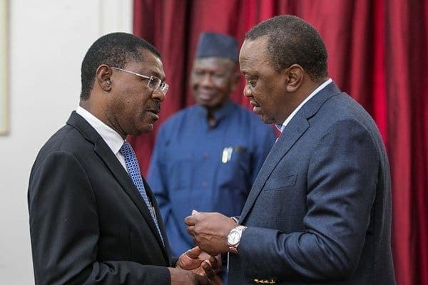 Uhuru holds talks with leaders from Western, Wiper Party