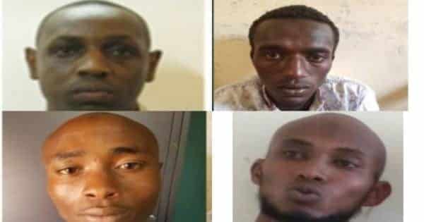4 terror suspects on most-wanted list surrender to the police