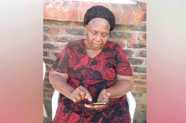 Smart phone transformed 73-year-old mum into a grunting teenager