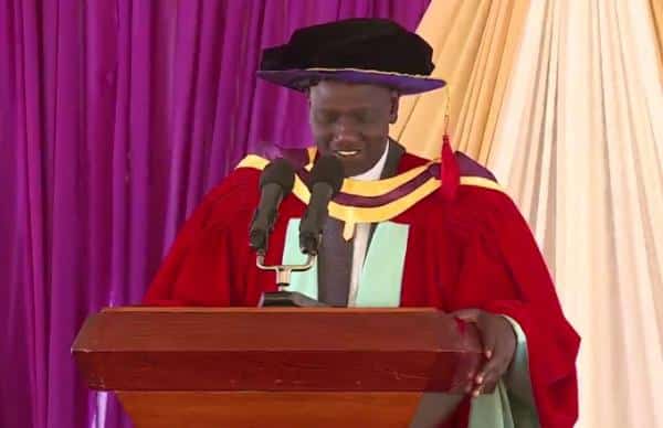 VIDEO: Triple celebration for DP Ruto as he attains doctorate degree