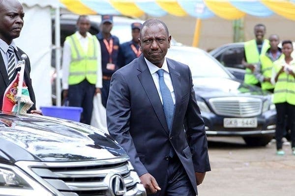Now Drivers Attached To DP William Ruto Withdrawn
